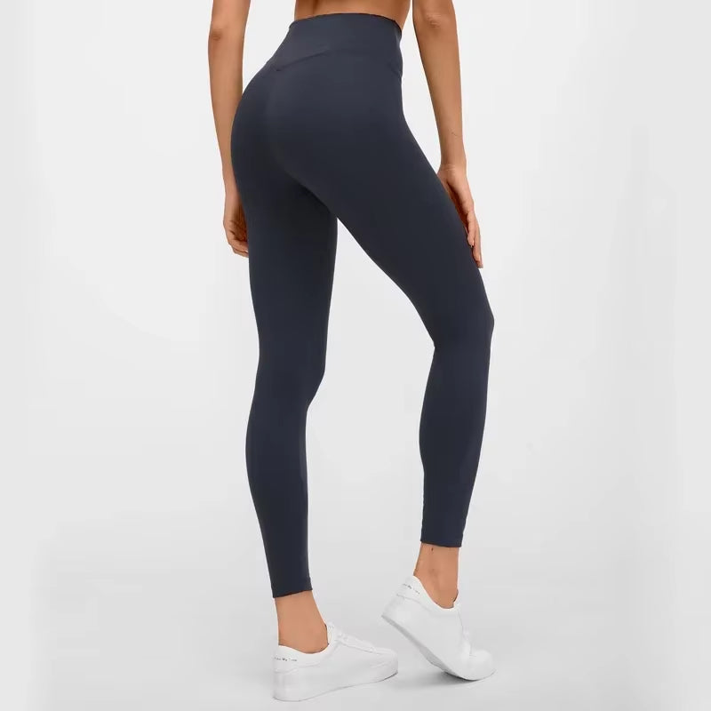 25" RHYTHM Squat Proof Leggings Women No Front Seam Buttery Soft Yoga Leggings Pant for Gym Sports Fitness