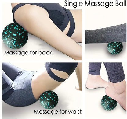 45Cm Yoga Column Fitness Balls Set EPP High Density Foam Roller Deep Tissue Massage Pilates Body Muscle Release Exercises