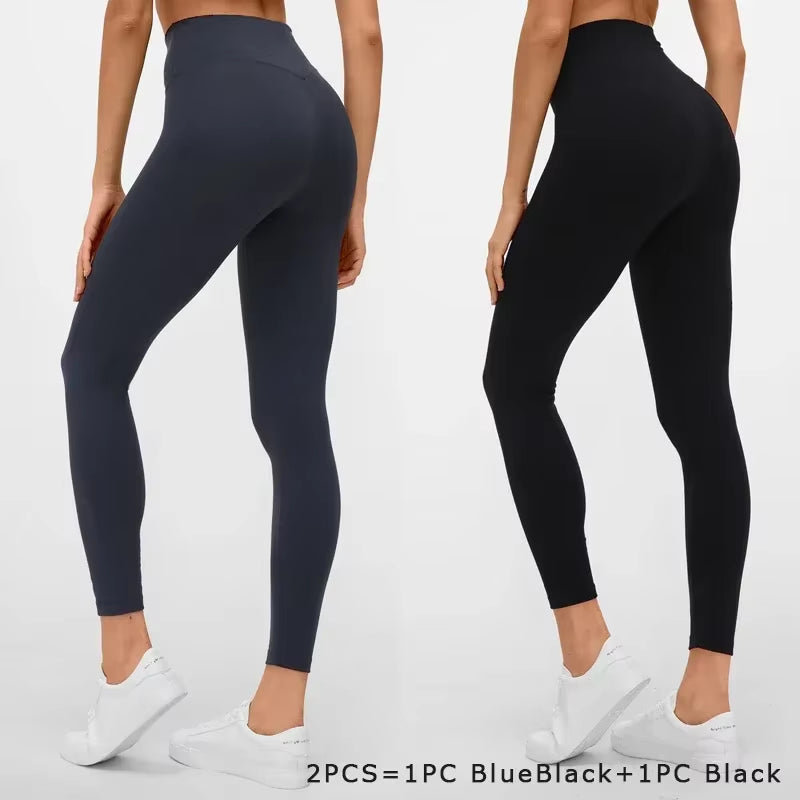 25" RHYTHM Squat Proof Leggings Women No Front Seam Buttery Soft Yoga Leggings Pant for Gym Sports Fitness