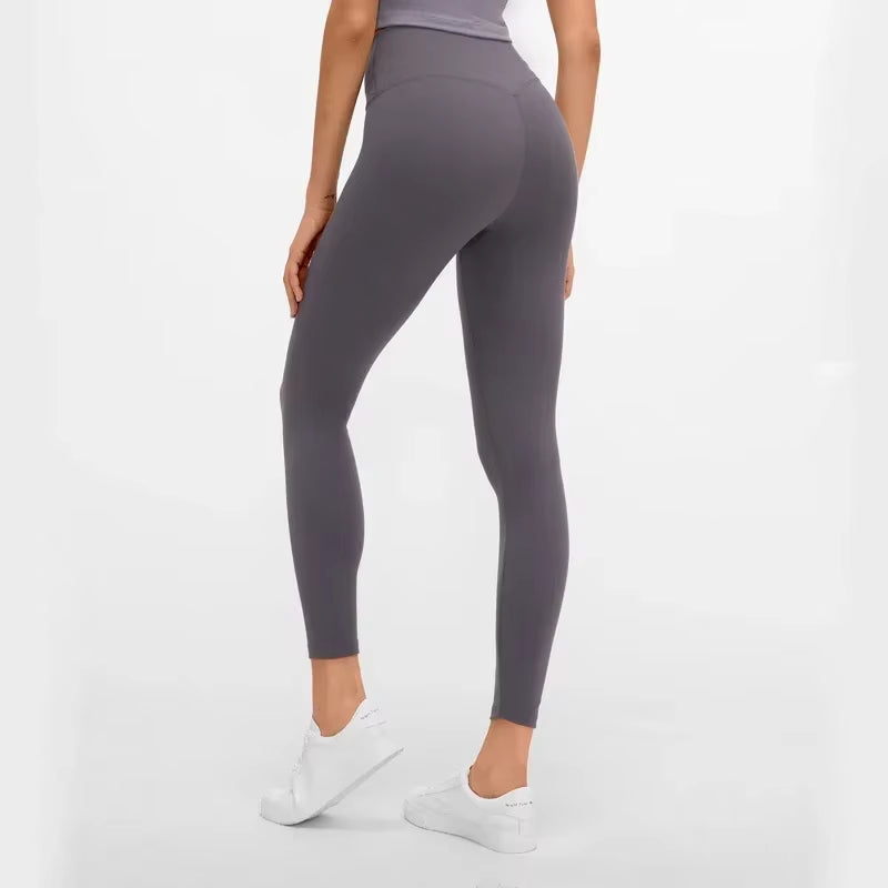 25" RHYTHM Squat Proof Leggings Women No Front Seam Buttery Soft Yoga Leggings Pant for Gym Sports Fitness