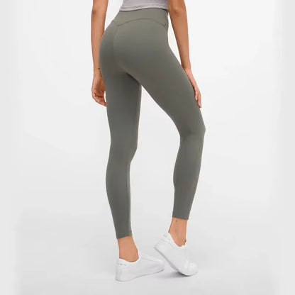 25" RHYTHM Squat Proof Leggings Women No Front Seam Buttery Soft Yoga Leggings Pant for Gym Sports Fitness