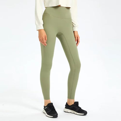 25" RHYTHM Squat Proof Leggings Women No Front Seam Buttery Soft Yoga Leggings Pant for Gym Sports Fitness